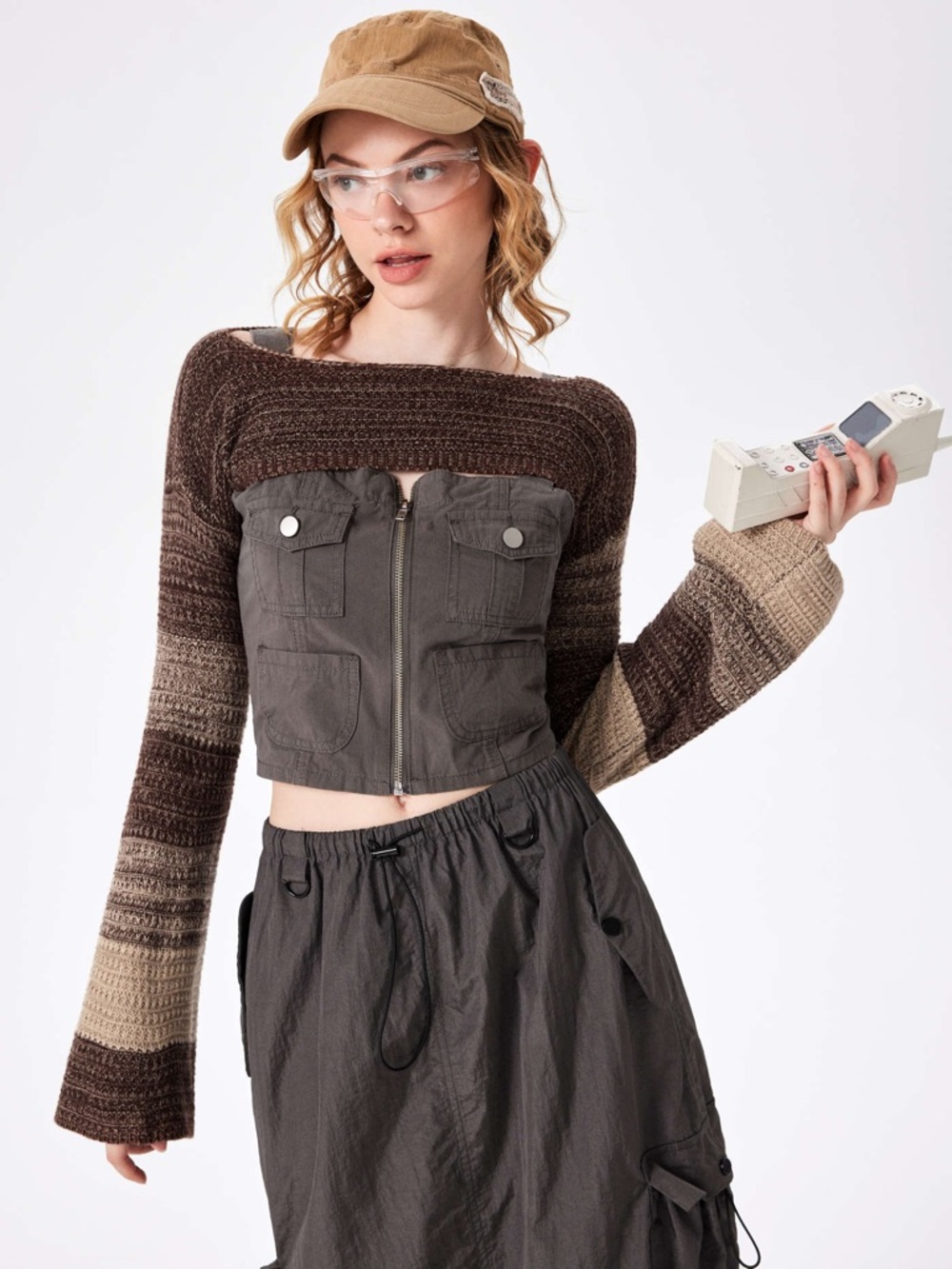 Cropped Knit Bolero